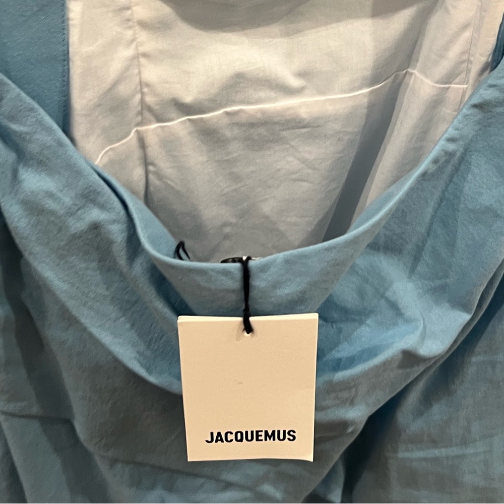 JACQUEMUS
Blue Le Papier La Robe Saudade' Minidress